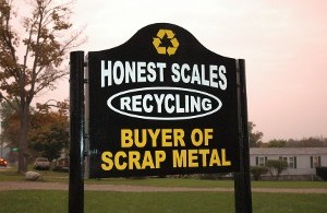 Honest Scales Sign